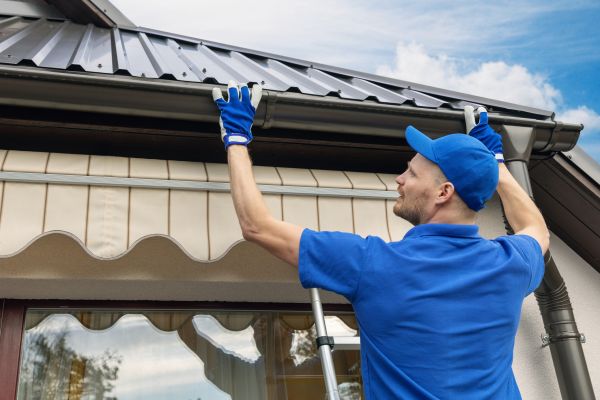 Rain Gutter Maintenance in Northville